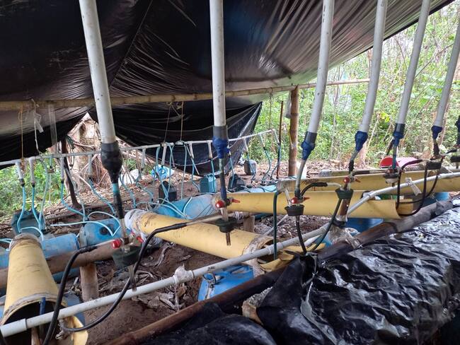 La detonación, ocurrió en la verdad El Jordán. Foto Cortesita.