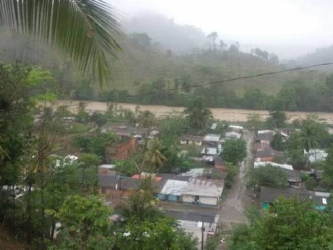 El 80% del municipio de Murindó, Antioquia, permanece inundado