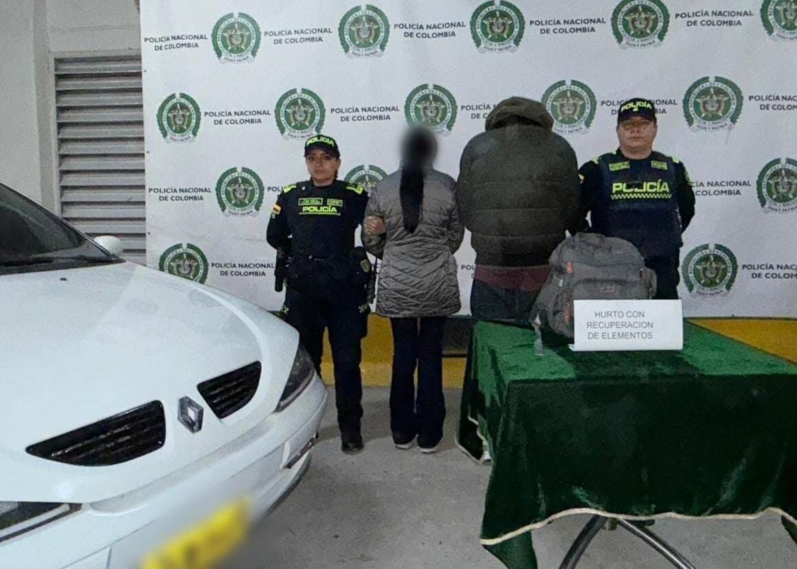 Capturados por robo.