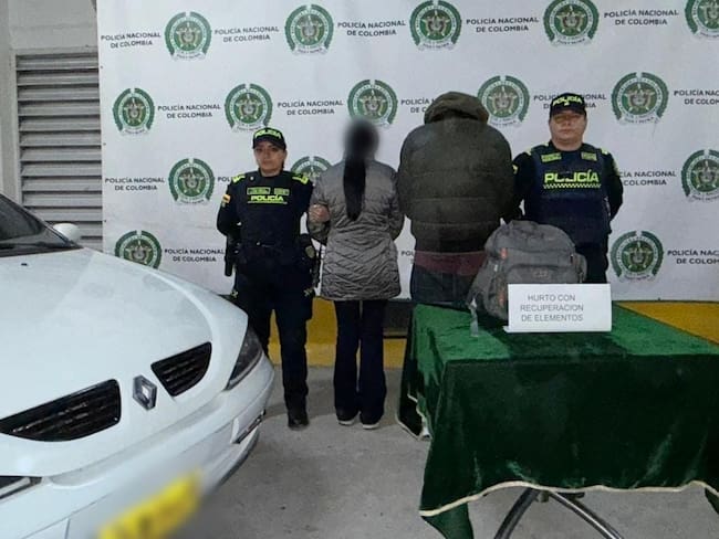 Capturados por robo.