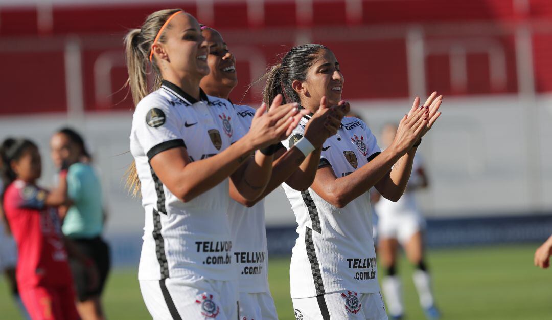 Corinthians en su estreno en la Copa Libertadores Femenina