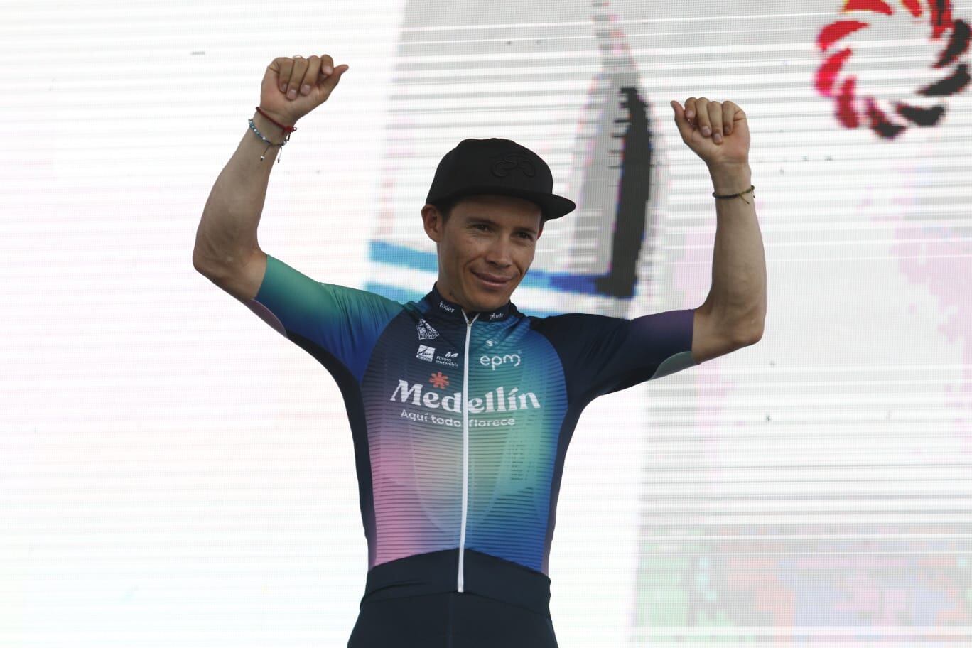 Miguel Ángel López en su paso por el Team Medellín (Colprensa-Cortesía de Luis Barbosa).