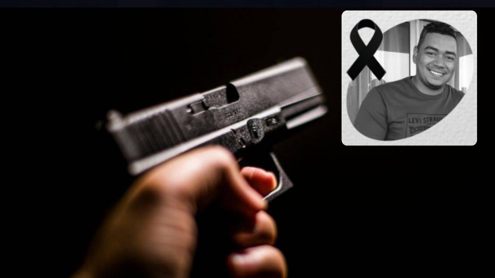Imagen de referencia por el asesinato del músico Jaime Molina Rincón en La Guajira./ Foto del arma: Getty Images