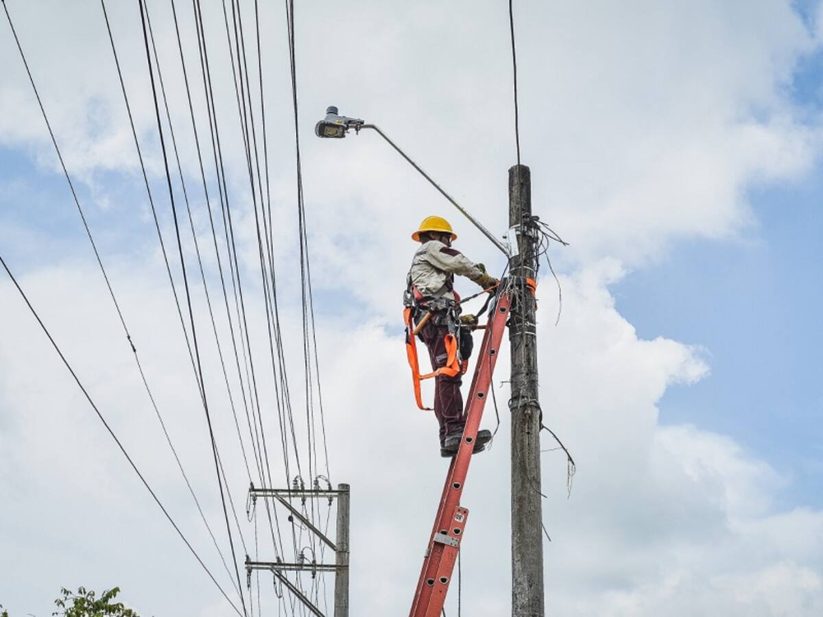 Inició modernización de alumbrado público en Bayunca y Pontezuela