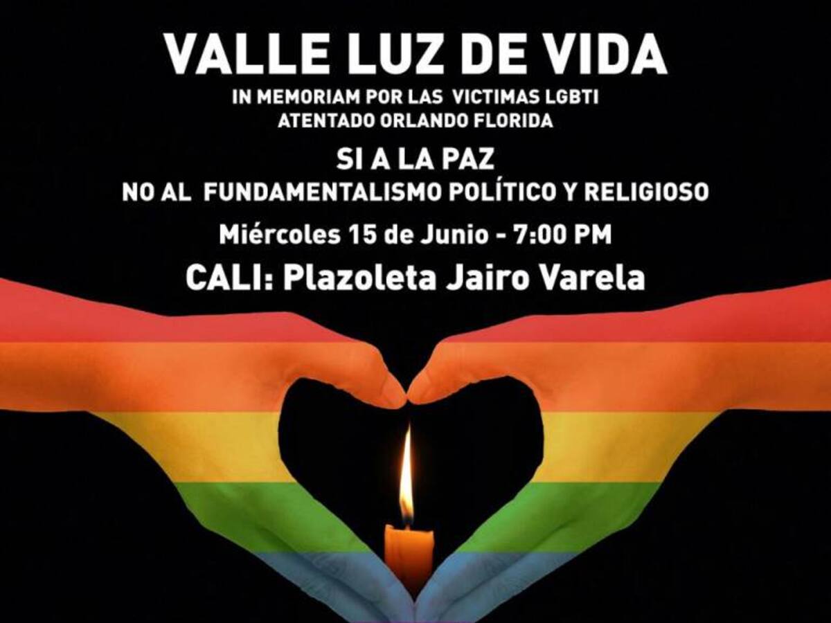Valle, primero en promover vigilias por masacre en Orlando, EE.UU.