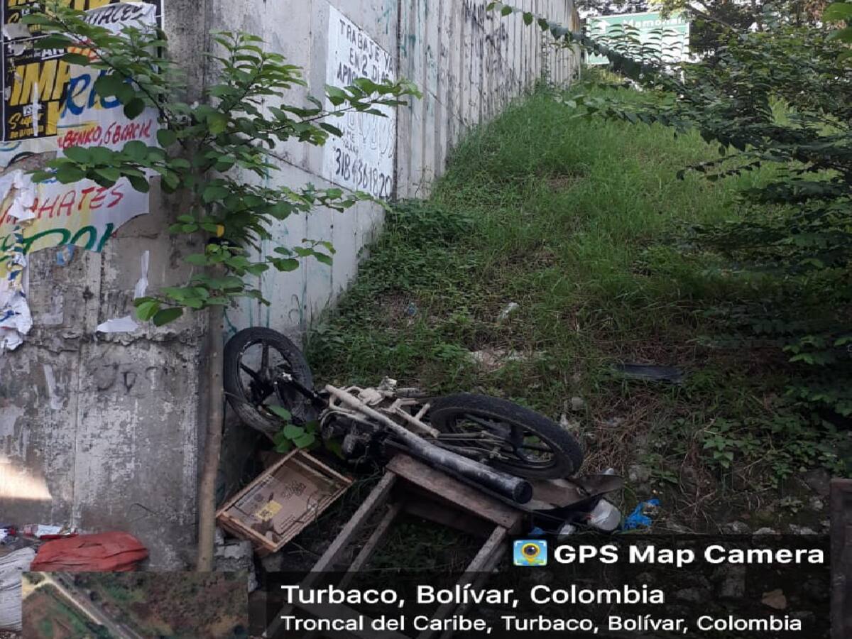 Accidente de tránsito en la variante Mamonal dejó un adolescente herido