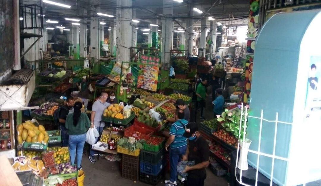 Mercado en Manizales