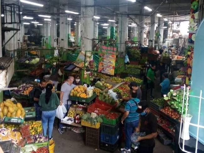 Mercado en Manizales