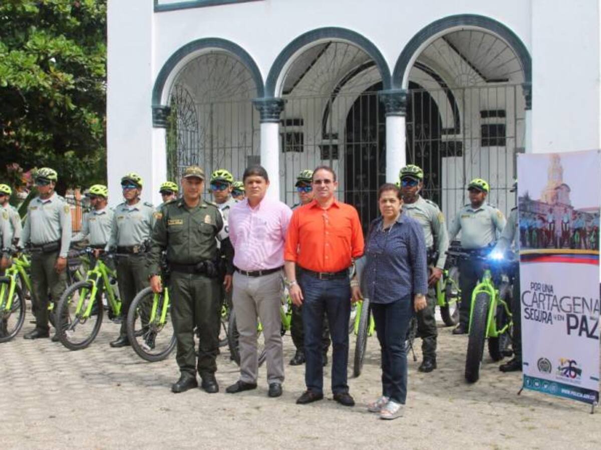 Realizan lanzamiento del fortalecimiento y modernización de la policía de turismo de Cartagena