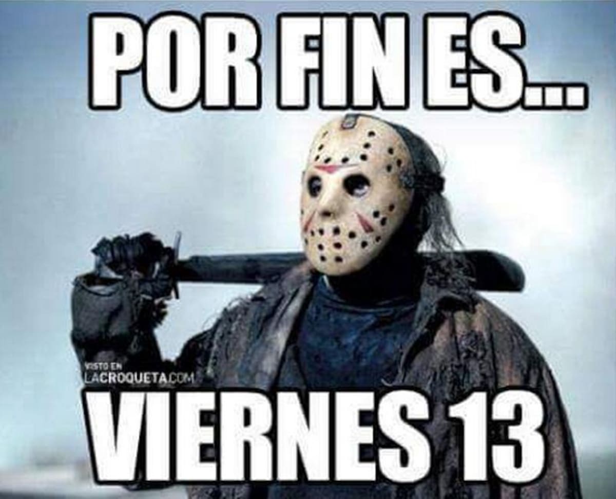 Algunas personas relacionan la fecha con la mala suerte. Otras personas la vinculan con humor. Fotos: Redes Sociales.