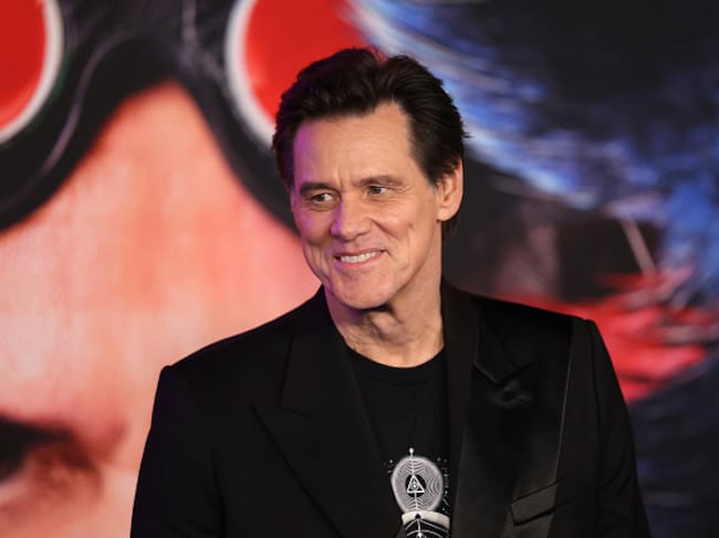 Jim Carrey at the "Sonic the Hedgehog 3" Los Angeles premiere at TCL Chinese Theatre on December 16, 2024 in Los Angeles, California. (Photo by Jesse Grant/Variety via Getty Images)