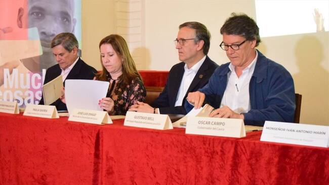Gobierno busca cese al fuego con Eln antes de primera vuelta de elecciones . Foto: Gobernación Cauca
