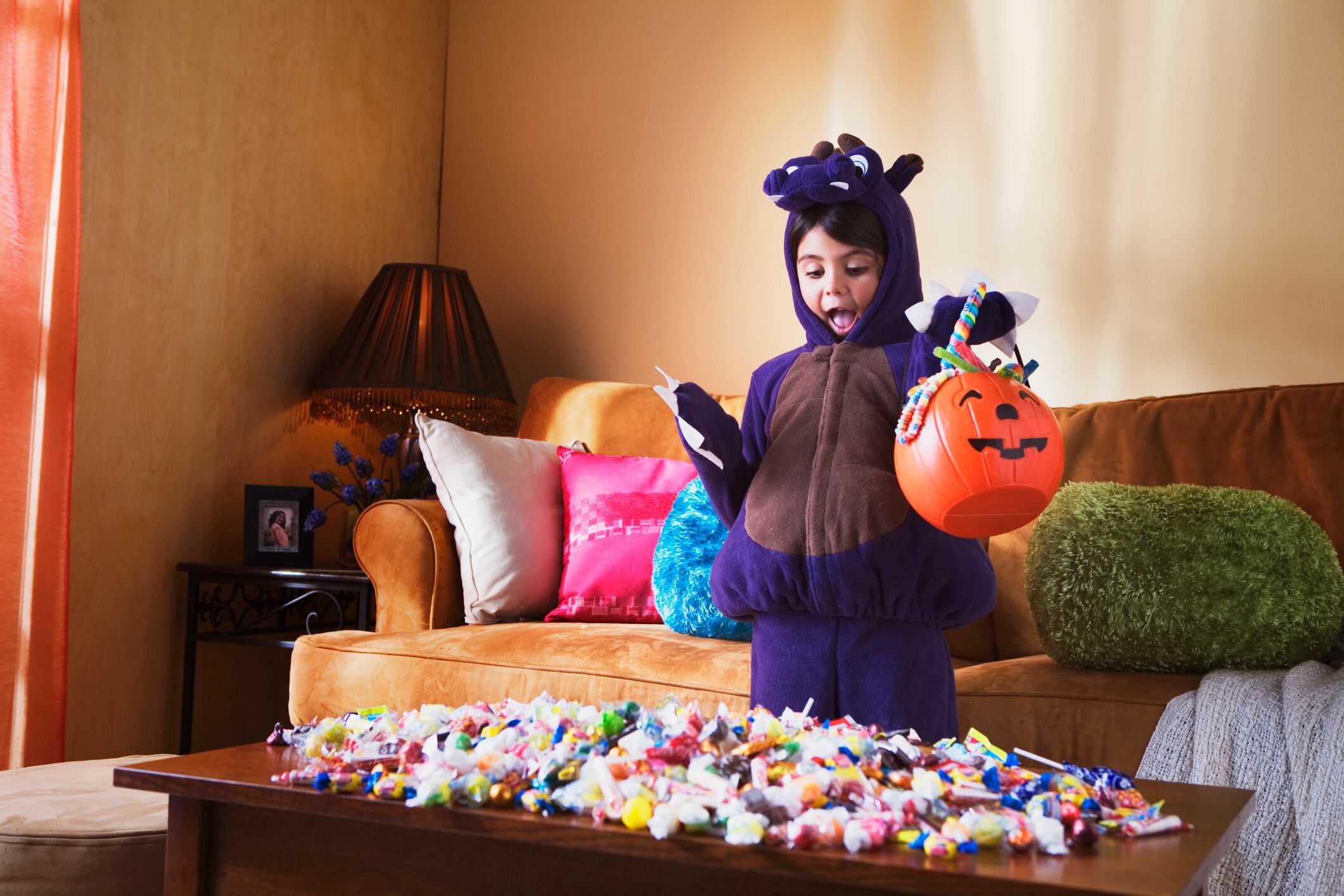 Niños celebrando Halloween Foto: Getty Images