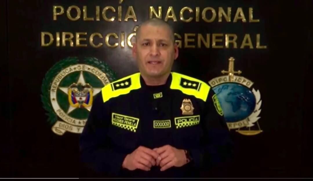 Director (E) de la Policía Nacional, general Hoover Alfredo Penilla 
