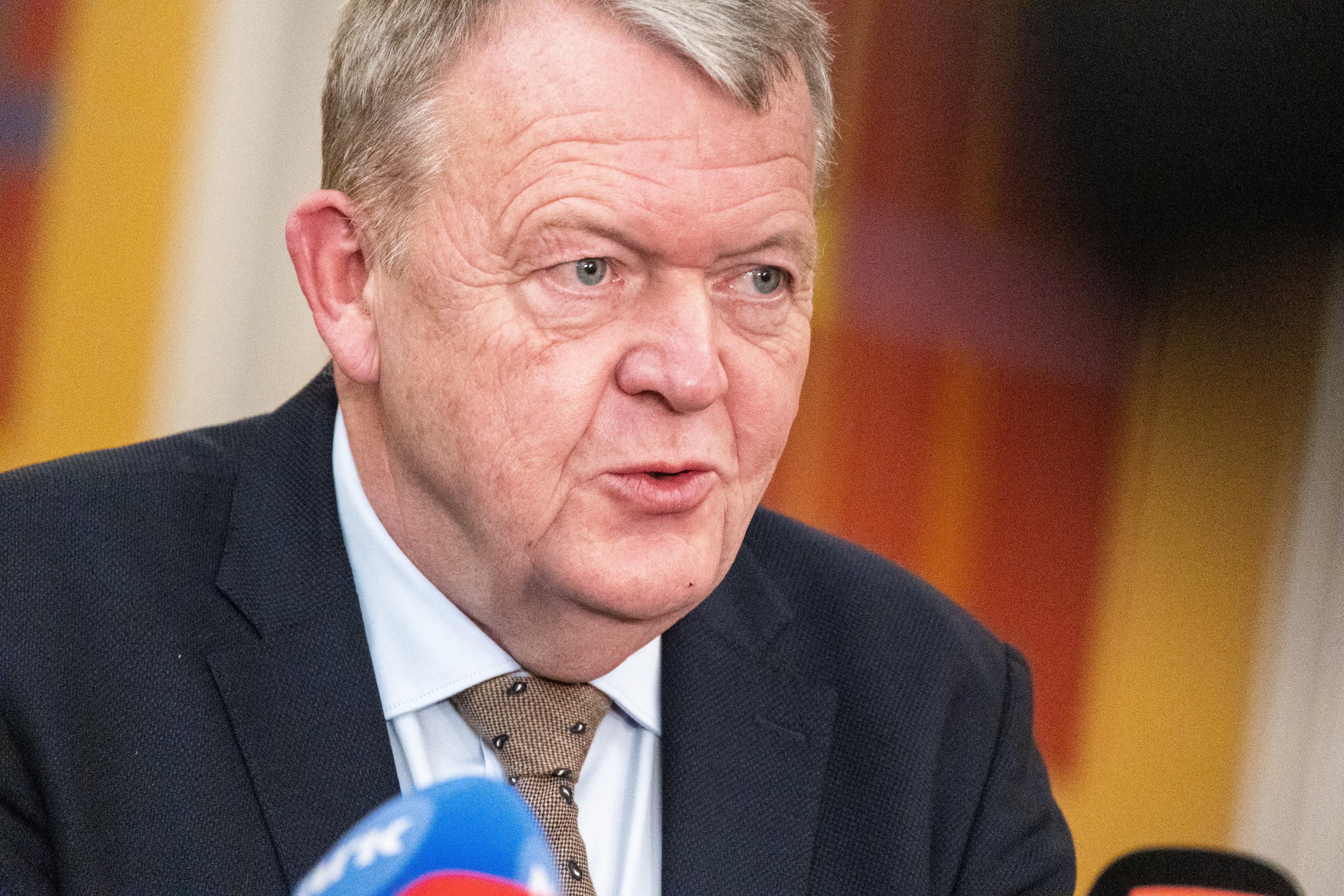 El ministro de Asuntos Exteriores danés, Lars Løkke Rasmussen. Foto: Kristian Tuxen Ladegaard Berg/NurPhoto via Getty Images