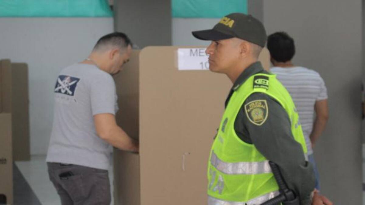 Cerca de mil uniformados cubrirán el área metropolitana de Pereira para las elecciones