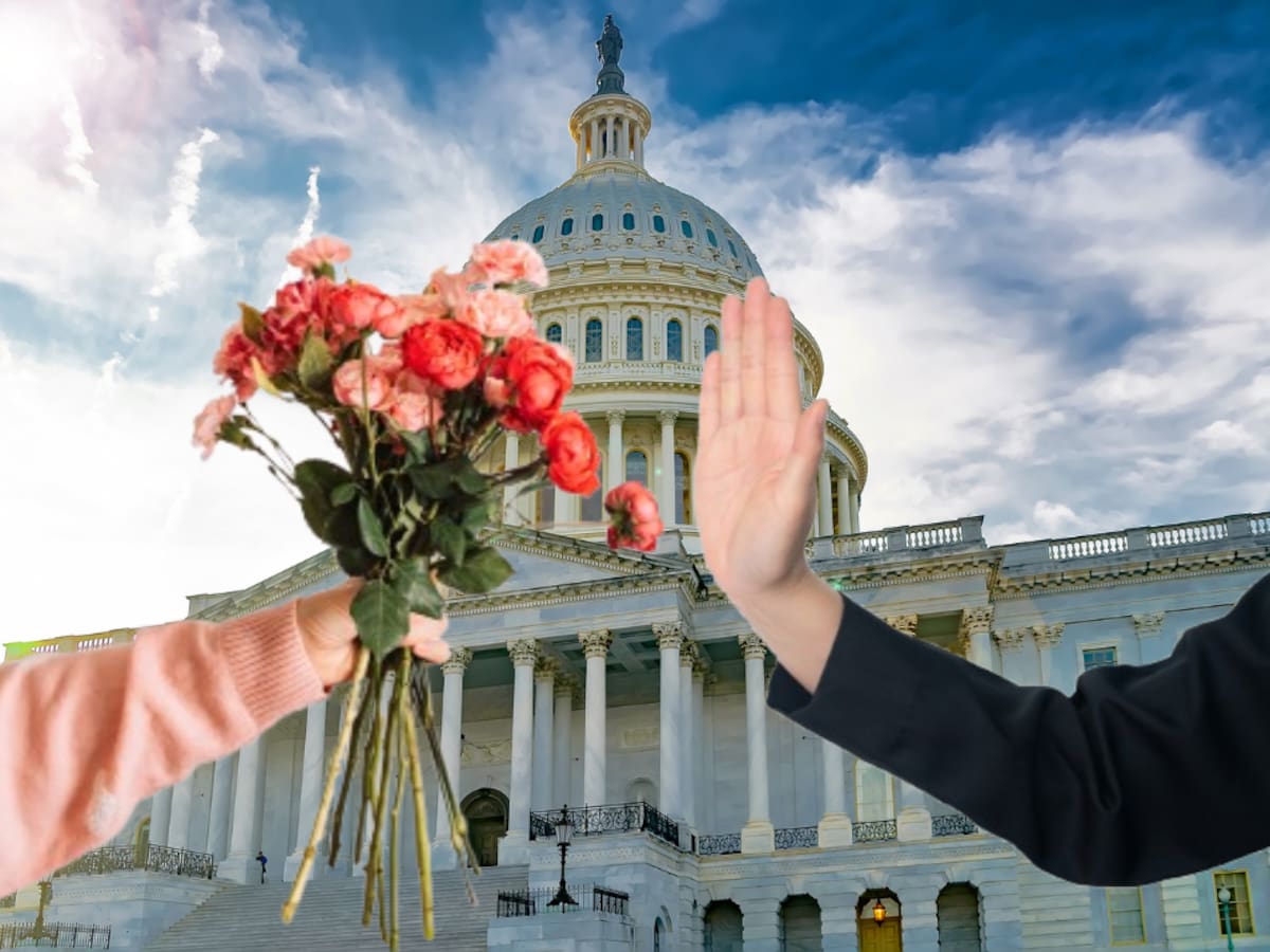 Capitolio de Estados Unidos devolvió flores de Embajada colombiana: no están permitidos esos regalos