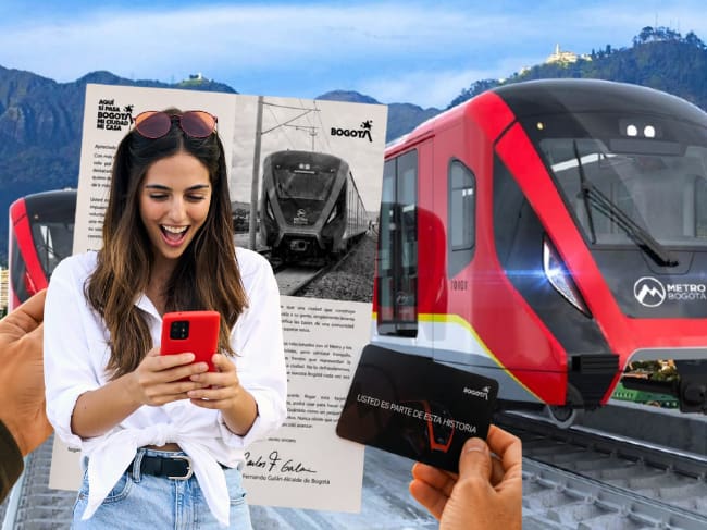 Quiénes recibirán tarjeta conmemorativa del primer viaje del Metro de Bogotá: lista de beneficiarios