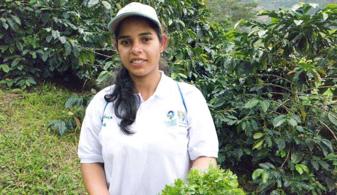 Angie Castro, cultivadora urbana