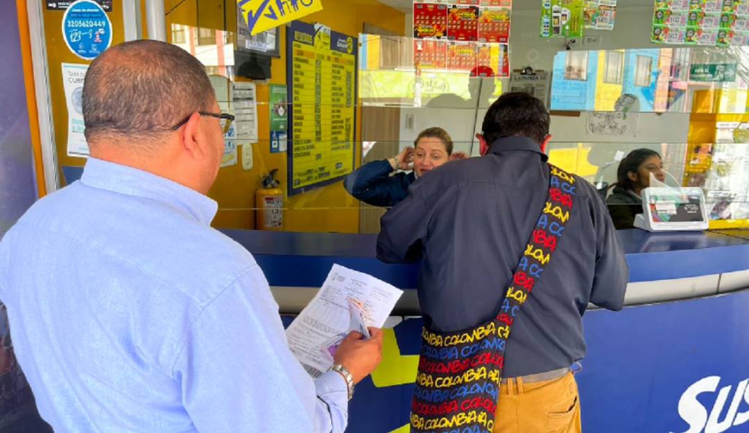 Pago del Impuesto Predial en Manizales. Crédito: Alcaldía de Manizales.