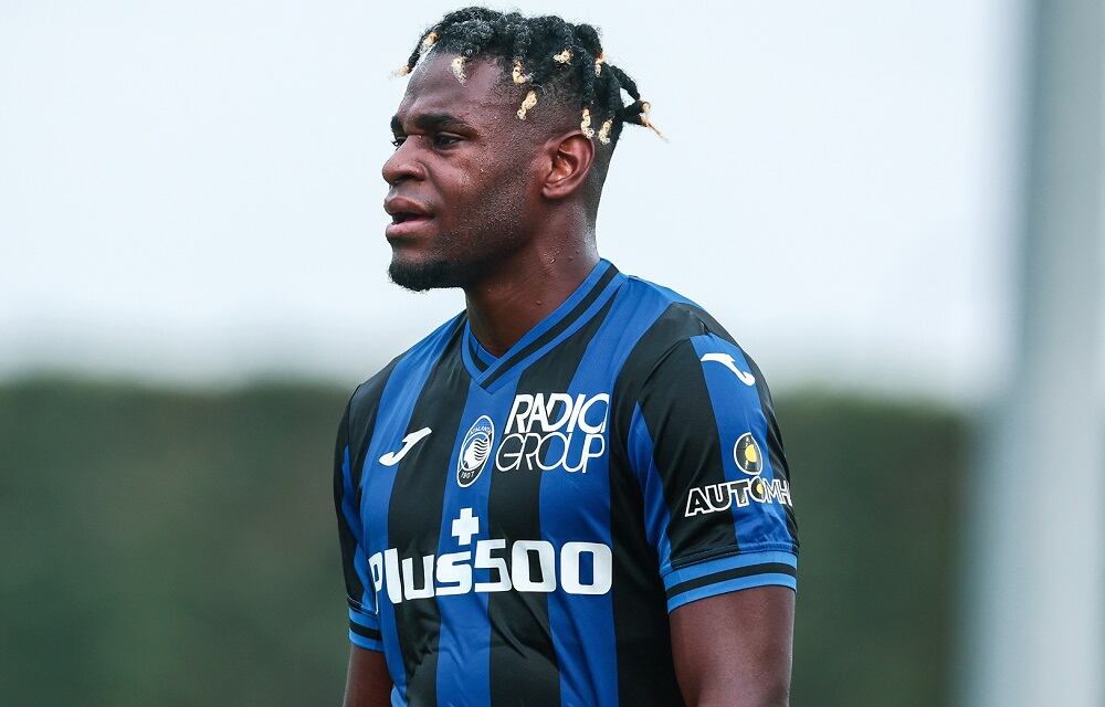Duván Zapata, futbolista del Atalanta de Bérgamo / Foto: @Atalanta_BC