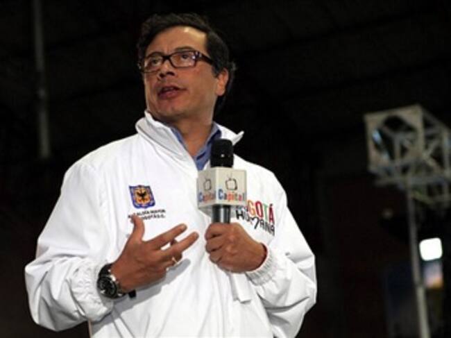 Alcalde de Bogotá, Gustavo Petro. Foto: Bogotá Humana.
