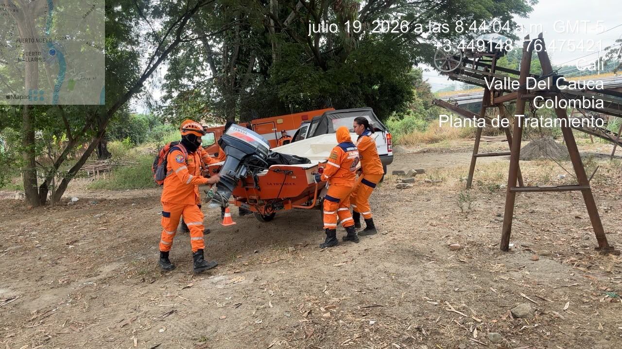 Hallan sin vida a niño de 13 años que cayó al río Cauca en Cali; el cuerpo fue localizado en Palmira