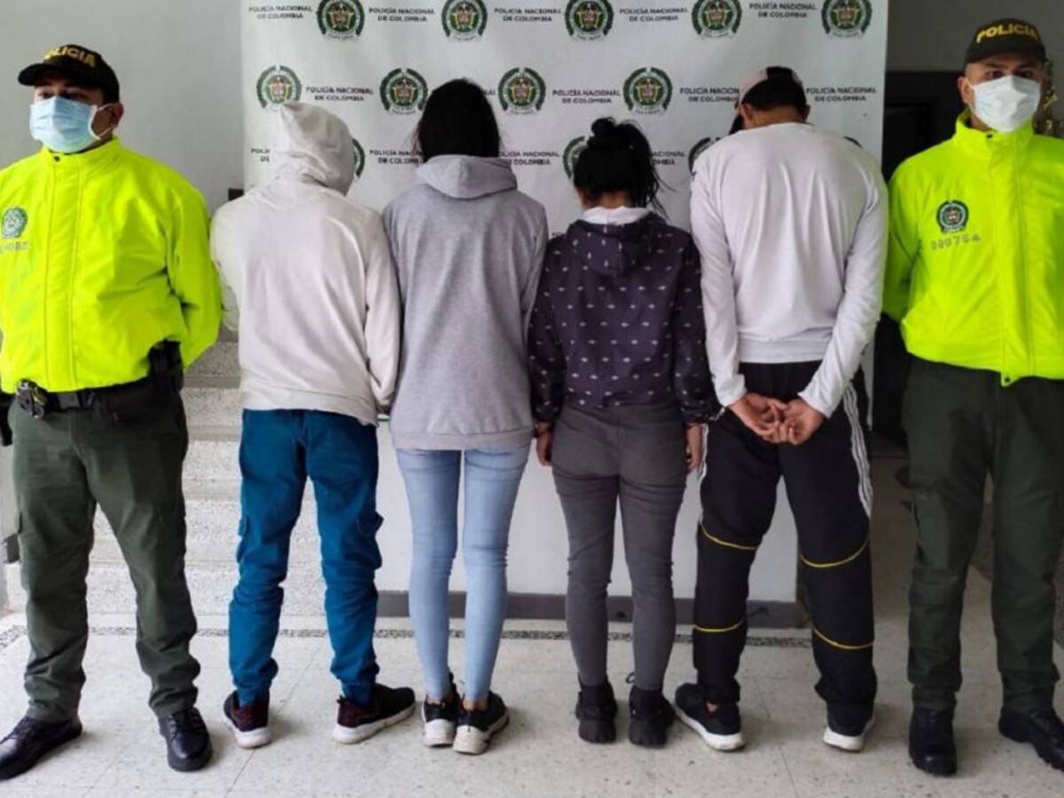 Detenidos los presuntos asaltantes de un bus en Villamaría