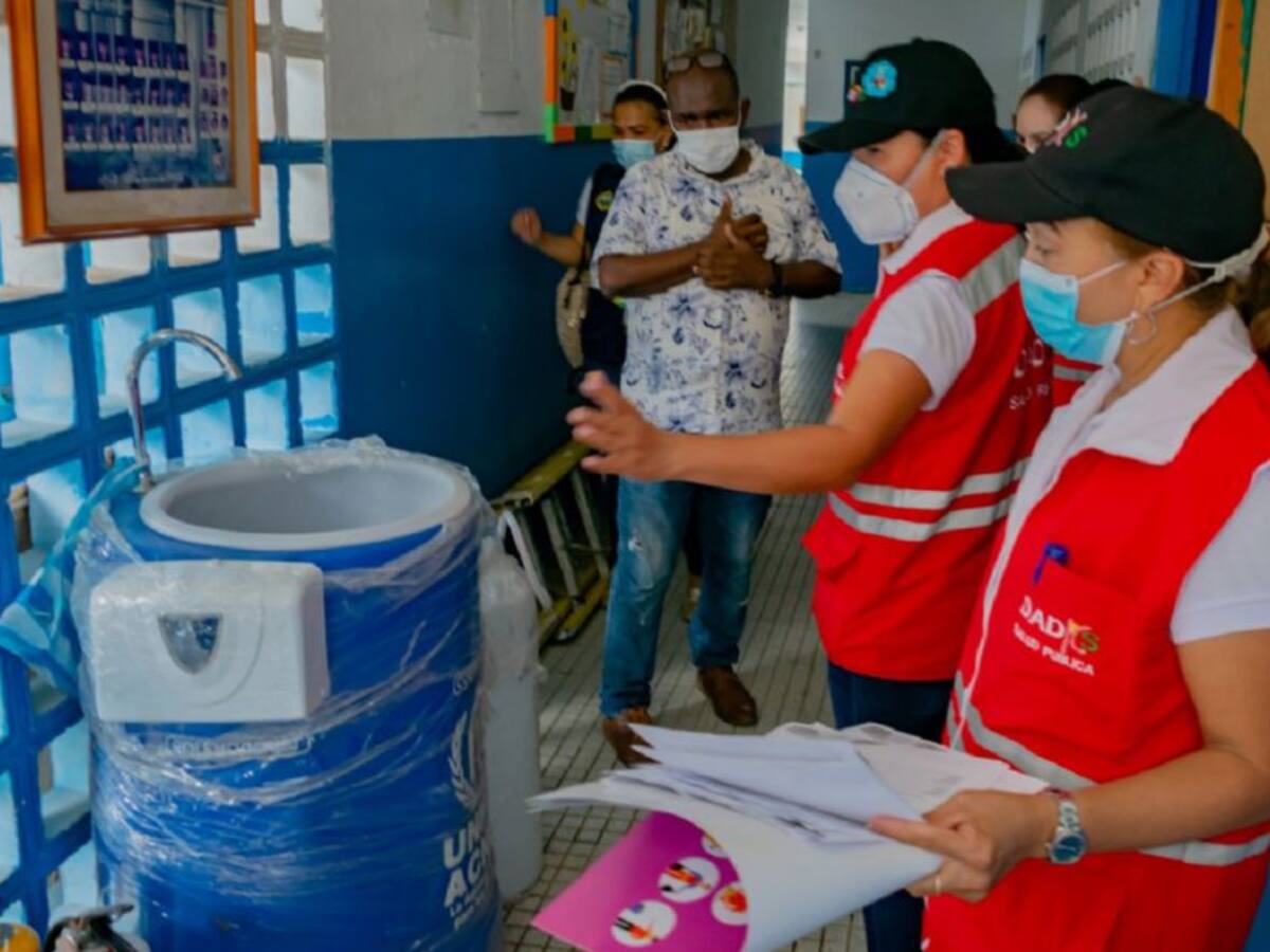 DADIS inició inspección a bioseguridad en colegios públicos y privados