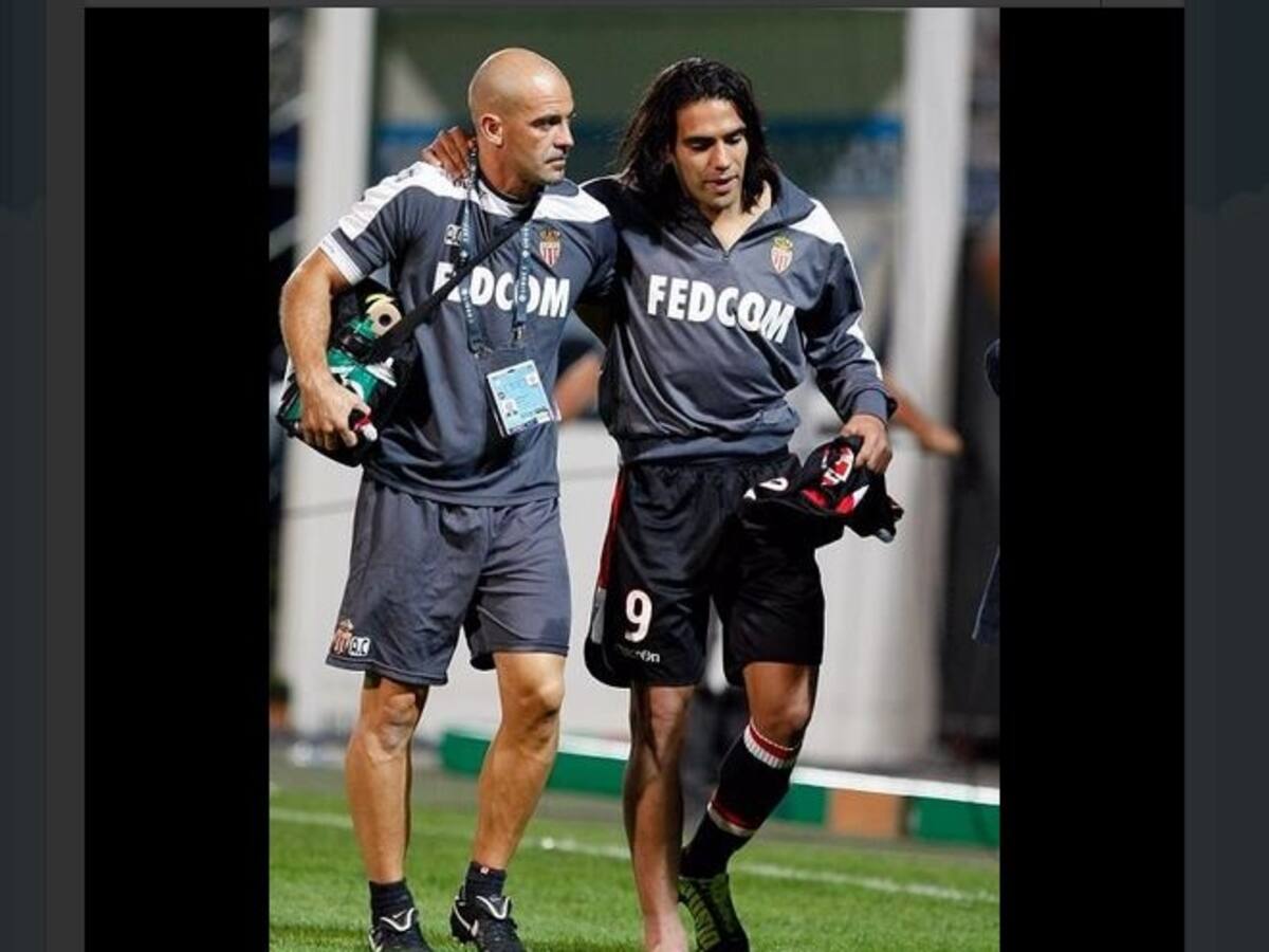 Falcao no terminó ante Marsella por un esguince