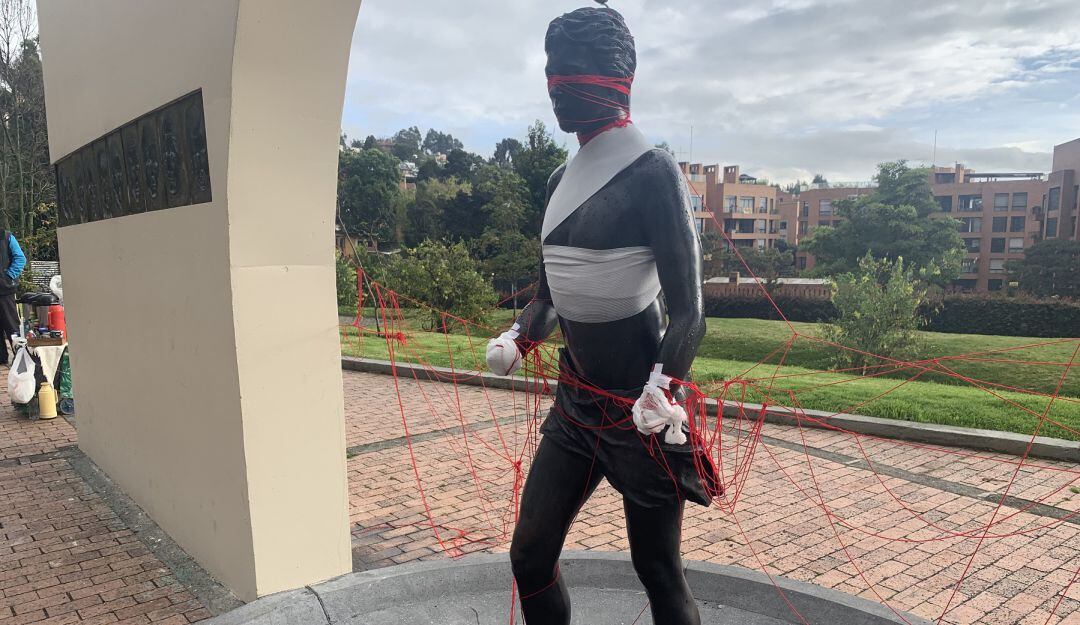 Preocupación en Suba por actos vandálicos contra monumentos 