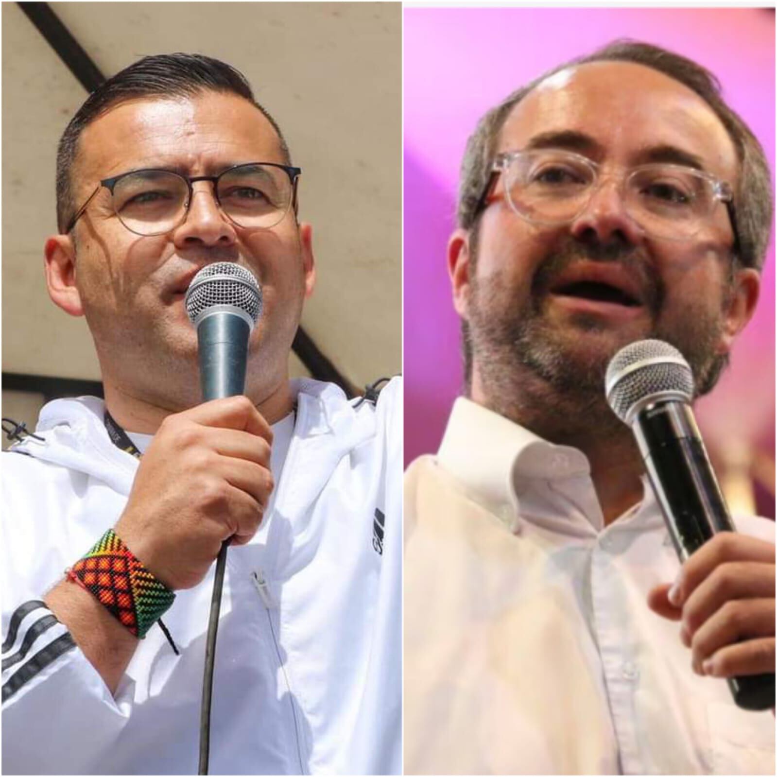 A la izquierda, representante Jaime Raúl Salamanca; a la derecha, senador Ciro Ramírez / Cortesía