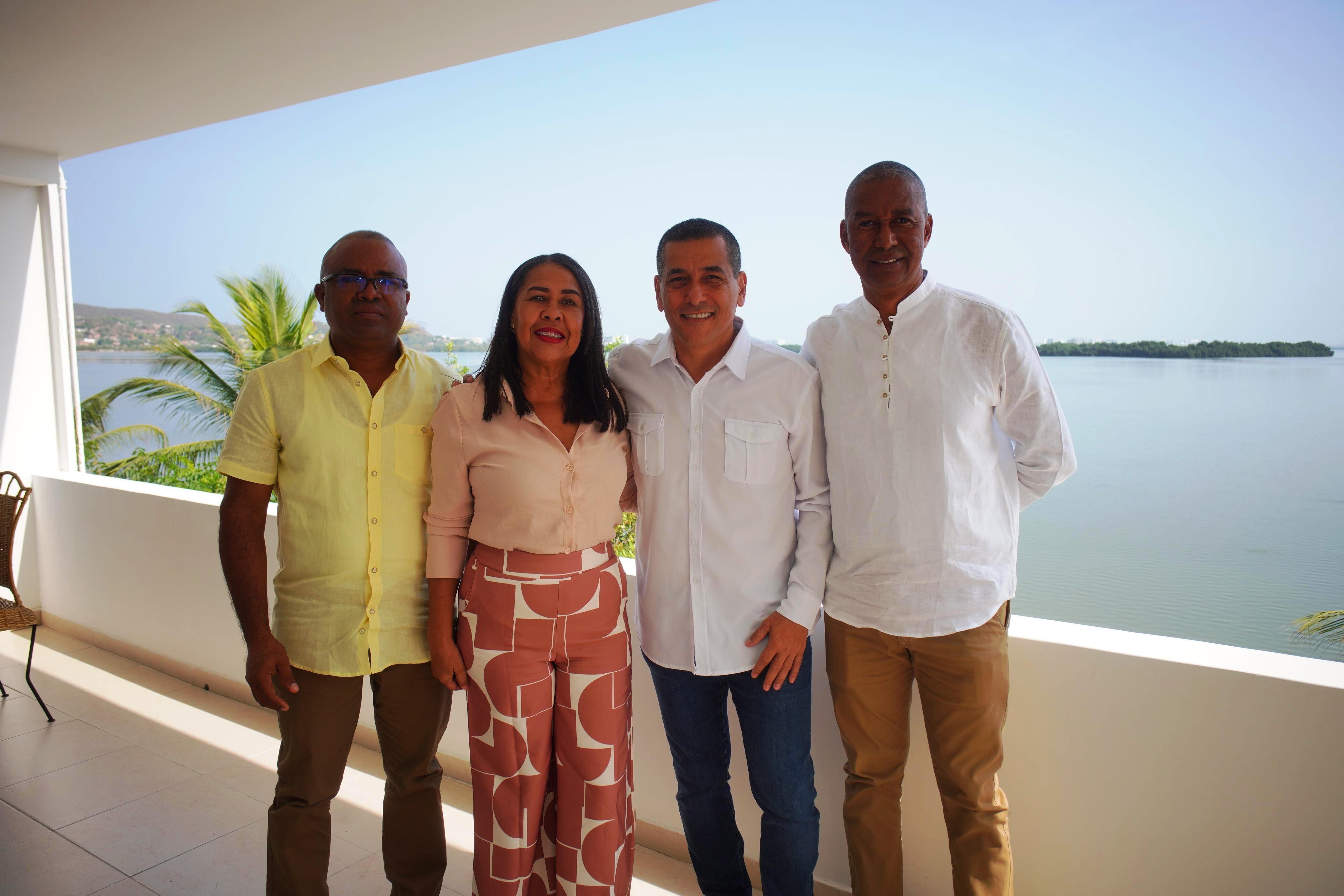 Alcalde Mayor, Dumek Turbay, entrevistó a los candidatos a nuevo alcalde de la Localidad 2