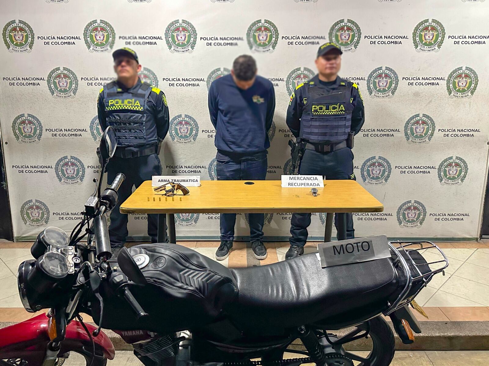 Foto suministrada: Policía Metropolitana de Pereira