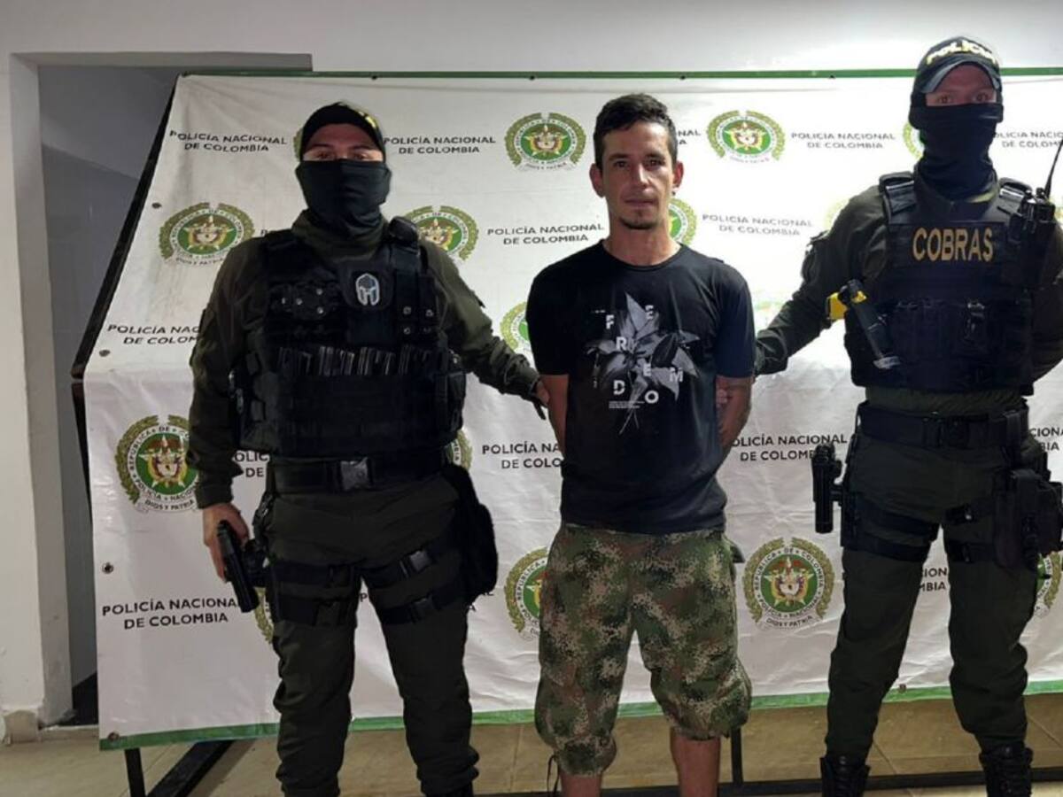 Alias "Stuart" fue capturado en Campoalegre, Huila