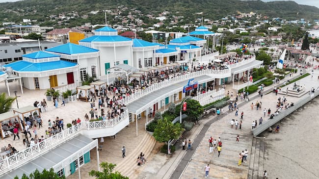 Muelle 1888. Foto: Alcaldía de Puerto Colombia.