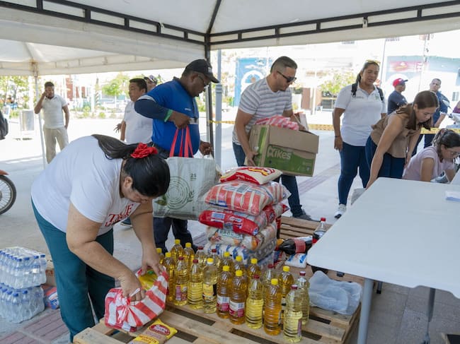 Ciénaga, Magdalena se une al Chocó con jornada de solidaridad tras el terremoto/ Alcaldía de Ciénaga.