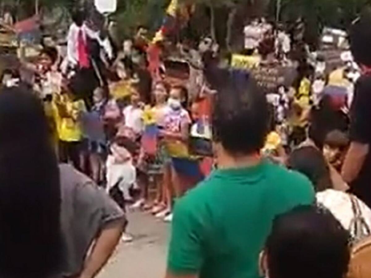 VIDEO: Críticas a actividad de Paro con participación de niños