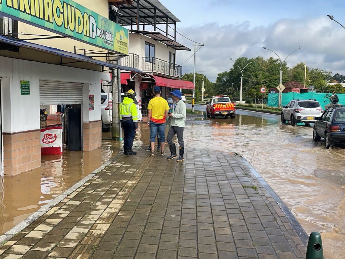 Inundaciones Marinilla- foto alcaldía
