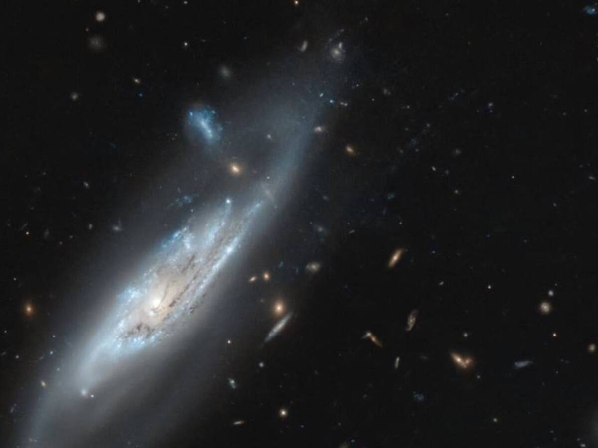 Telescopio Hubble capta una galaxia fantasmal