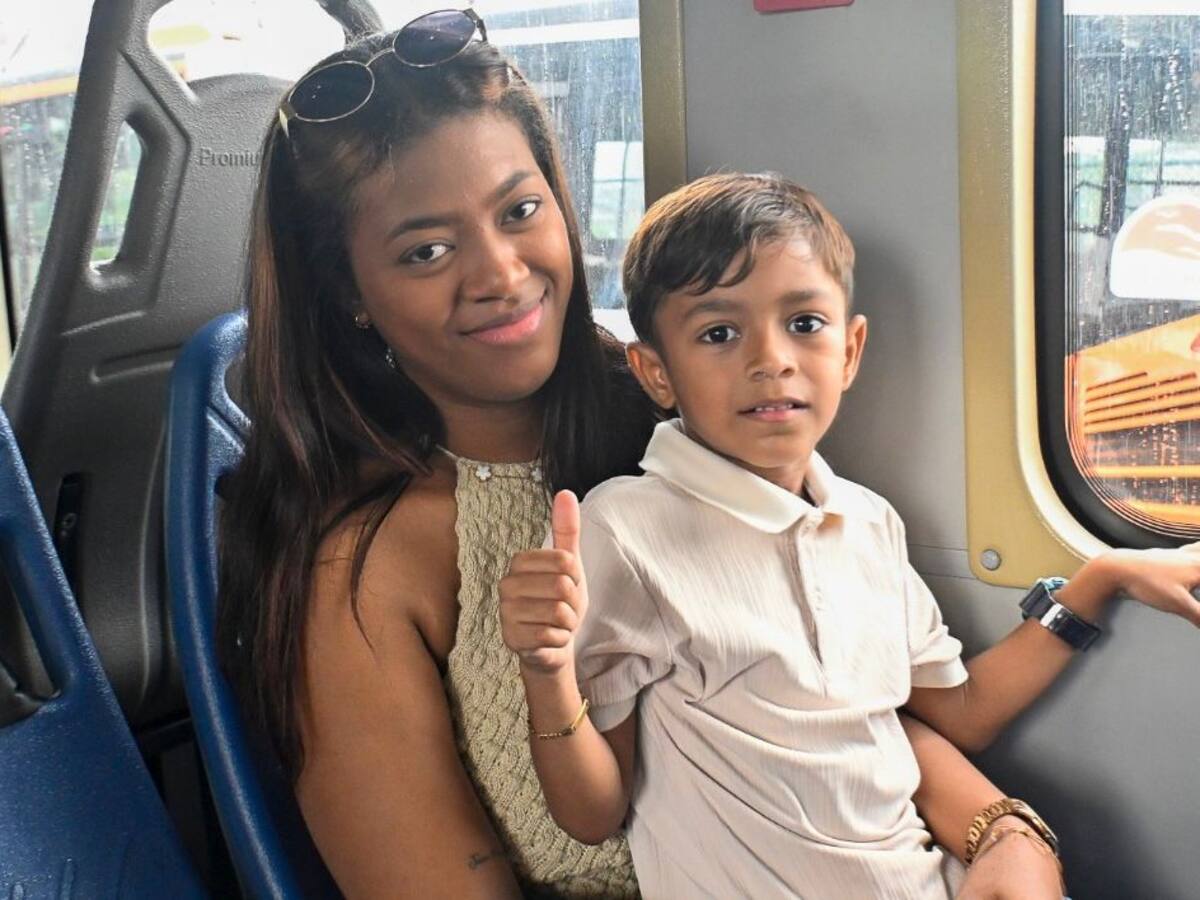 TransCaribe Kids: los niños, ejemplo de amor y sentido de pertenencia por el sistema