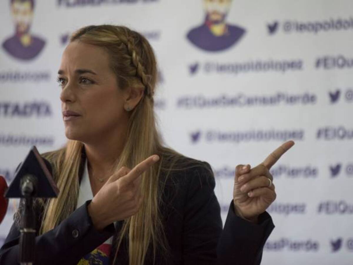 Tintori dice desconocer si su esposo Leopoldo López será liberado