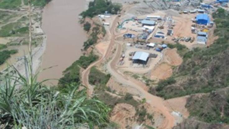 Campesinos e indígenas del Huila protestan por construcción de la hidroeléctrica el Quimbo