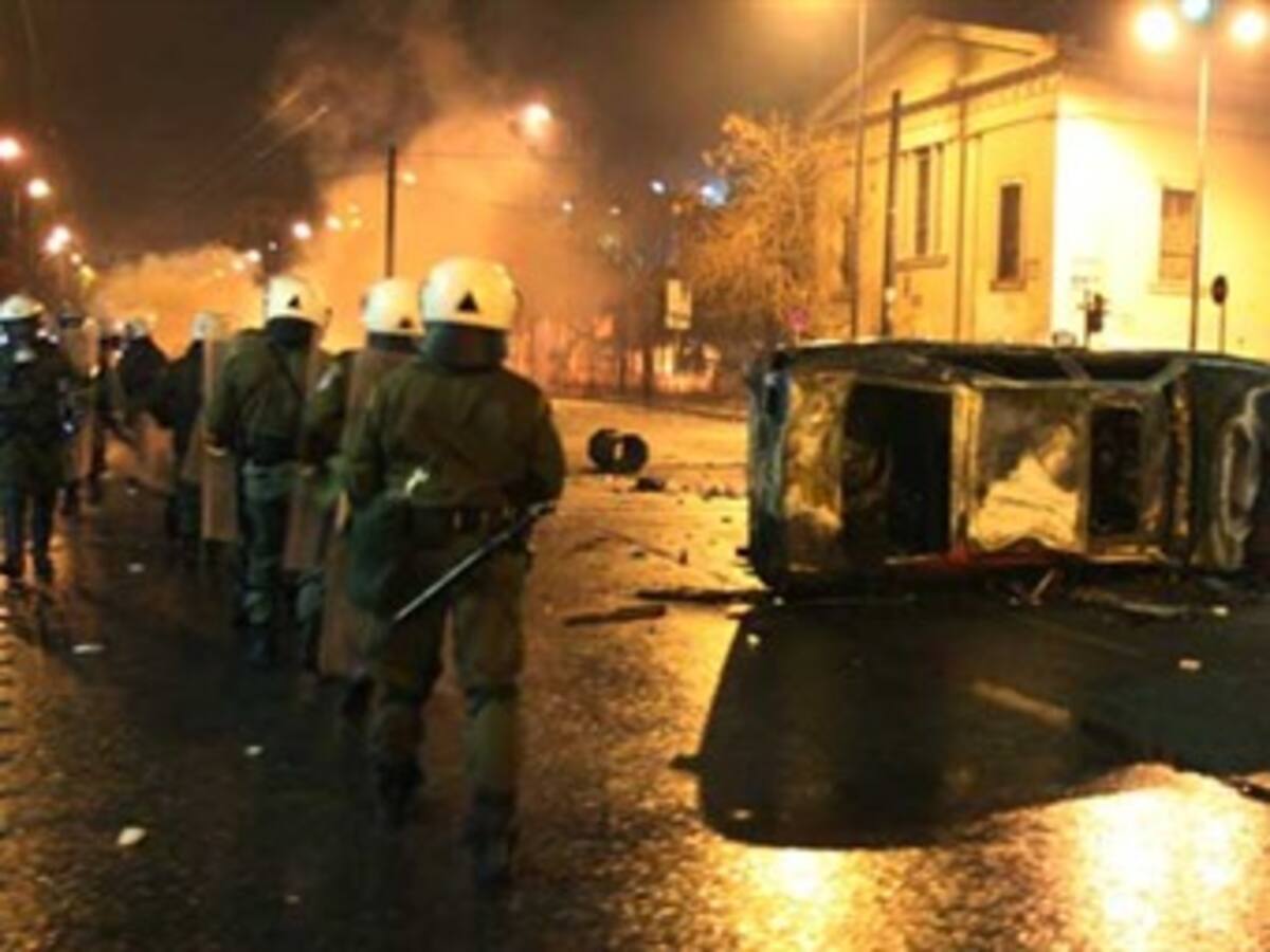 No paran las protestas en Grecia