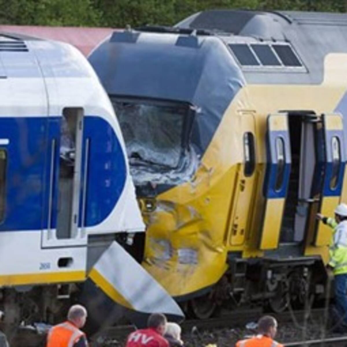 Choque de trenes en Amsterdam deja 125 heridos