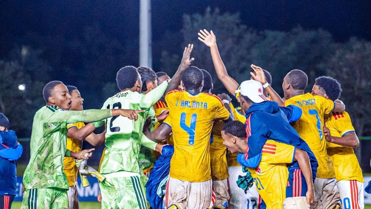 Colombia goleó a Brasil y disputará el título del Sudamericano Sub-17: ¿Final contra Argentina?