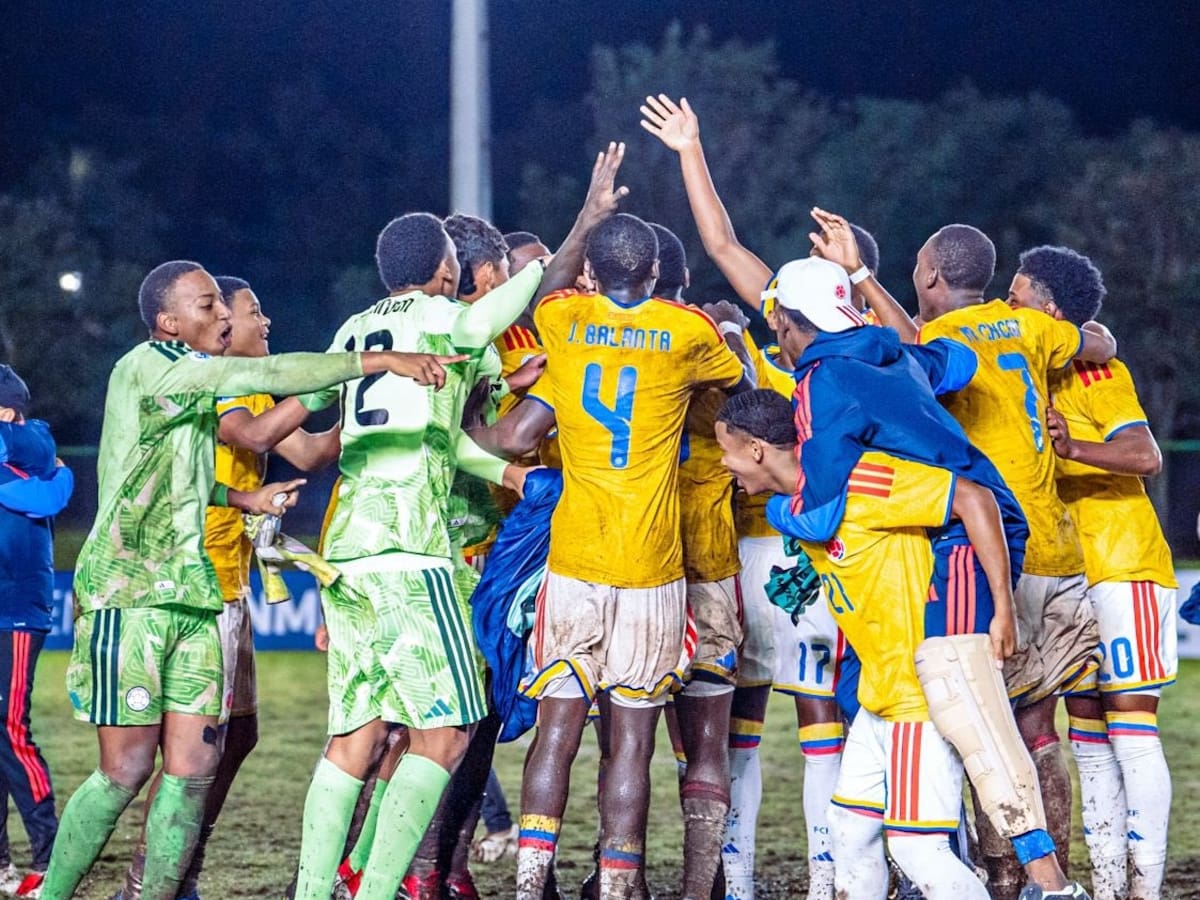 Colombia goleó a Brasil y disputará el título del Sudamericano Sub-17: Final contra Argentina