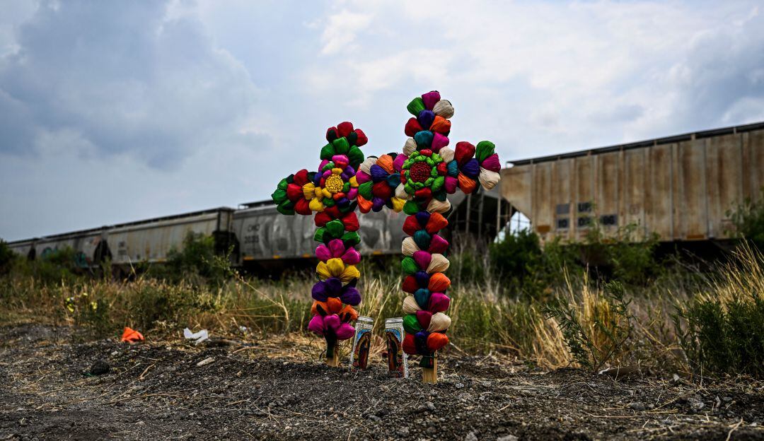Lugar donde se encontraron los restos humanos.