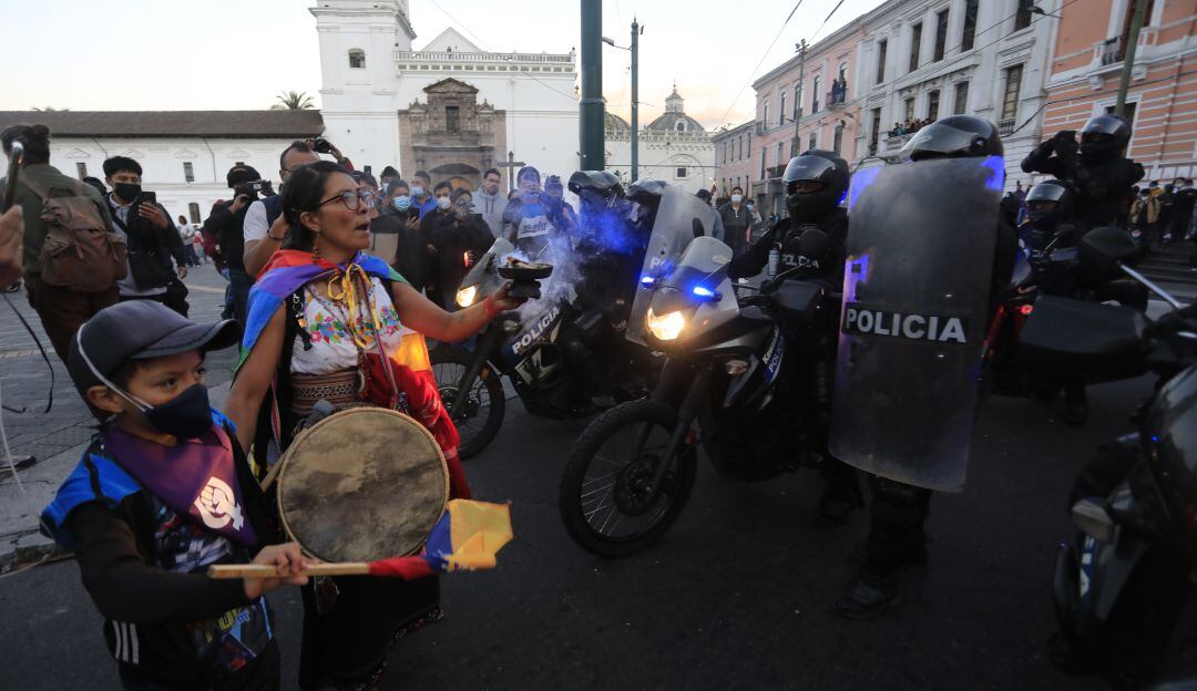 Protestas en Ecuador
