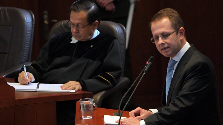 La Cancillería expresó que Colombia tiene un tratado de extradición con EE.UU., contrario a lo expresado por la defensa de Arias. Foto: Colprensa/Germán Enciso